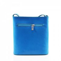 Small Cross Body Leather Bag Handbag Blue